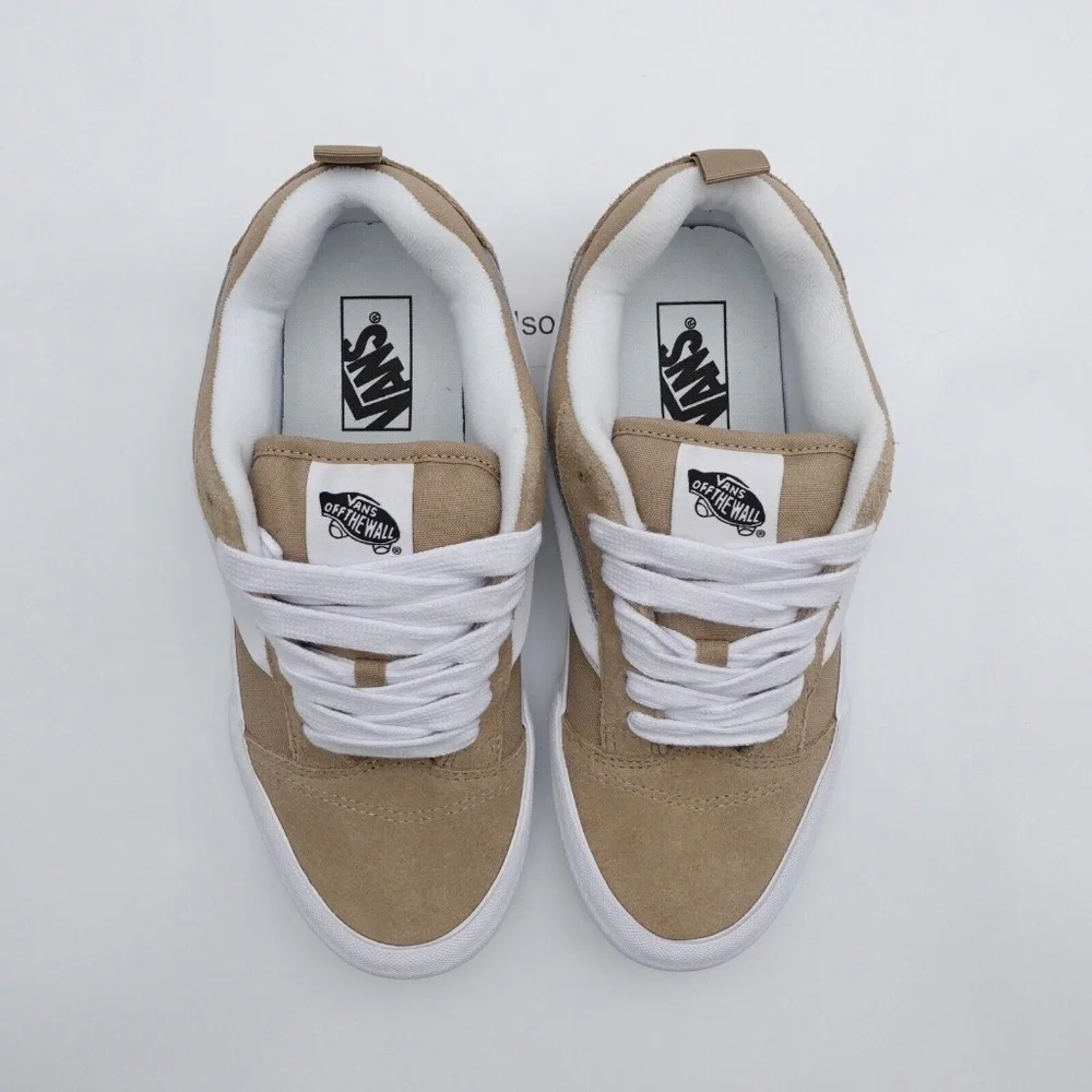 NEW Vans Knu Skool Skate Shoes VN000CRPKHK Khaki